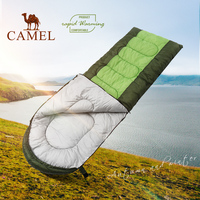 骆驼睡袋大人户外露营旅行用品四季通用冬季加厚防寒单人成人睡袋