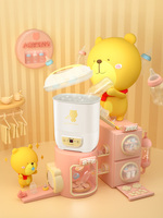 小熊婴儿奶瓶消毒器带烘干二合一宝宝专用煮奶瓶家用小型消毒锅柜