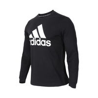 Adidas卫衣男MH BOS LS运动服跑步休闲打底长袖T恤DT9940