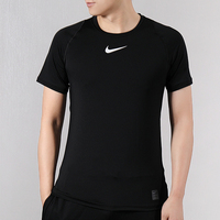 Nike耐克男装2019春季新款运动PRO健身训练紧身短袖T恤838094-010