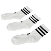 Adidas阿迪达斯19秋季新款男袜薄款运动休闲三双装中筒袜 DZ9346