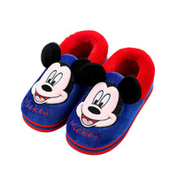 迪士尼 儿童 冬季加厚保暖棉拖棉鞋 121647/121648系列